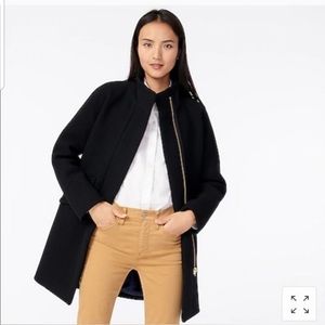 J. Crew Black Coat